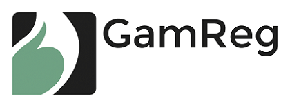 Logotyp för GamReg.