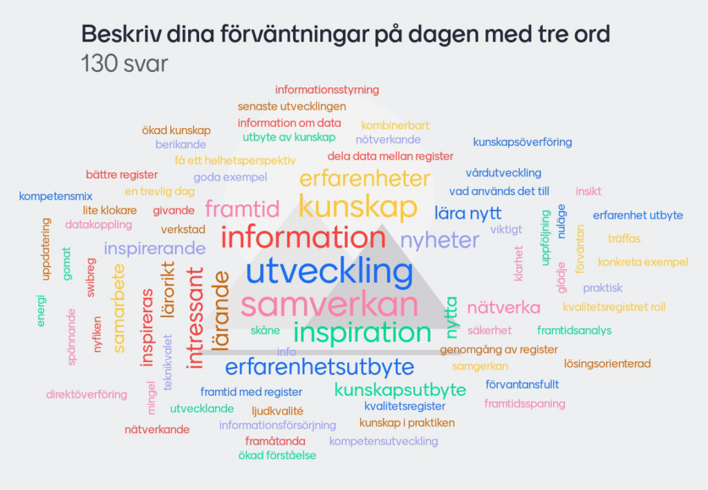 Alla åhörares samlade förväntningar på registerdagen i Hässleholm 2023.