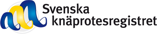 Logotyp för Svenska Knäprotesregistret.